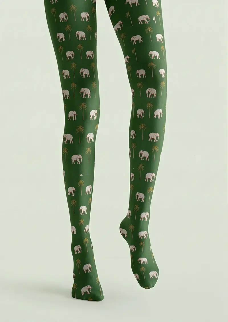 Viken Plan elephant Sigil Tights Hosiery Pantyhose - Image 3