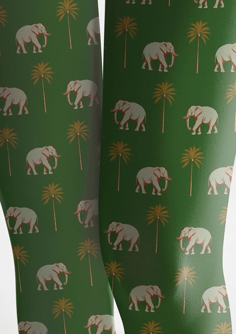 Viken Plan elephant Sigil Tights Hosiery Pantyhose - Image 5