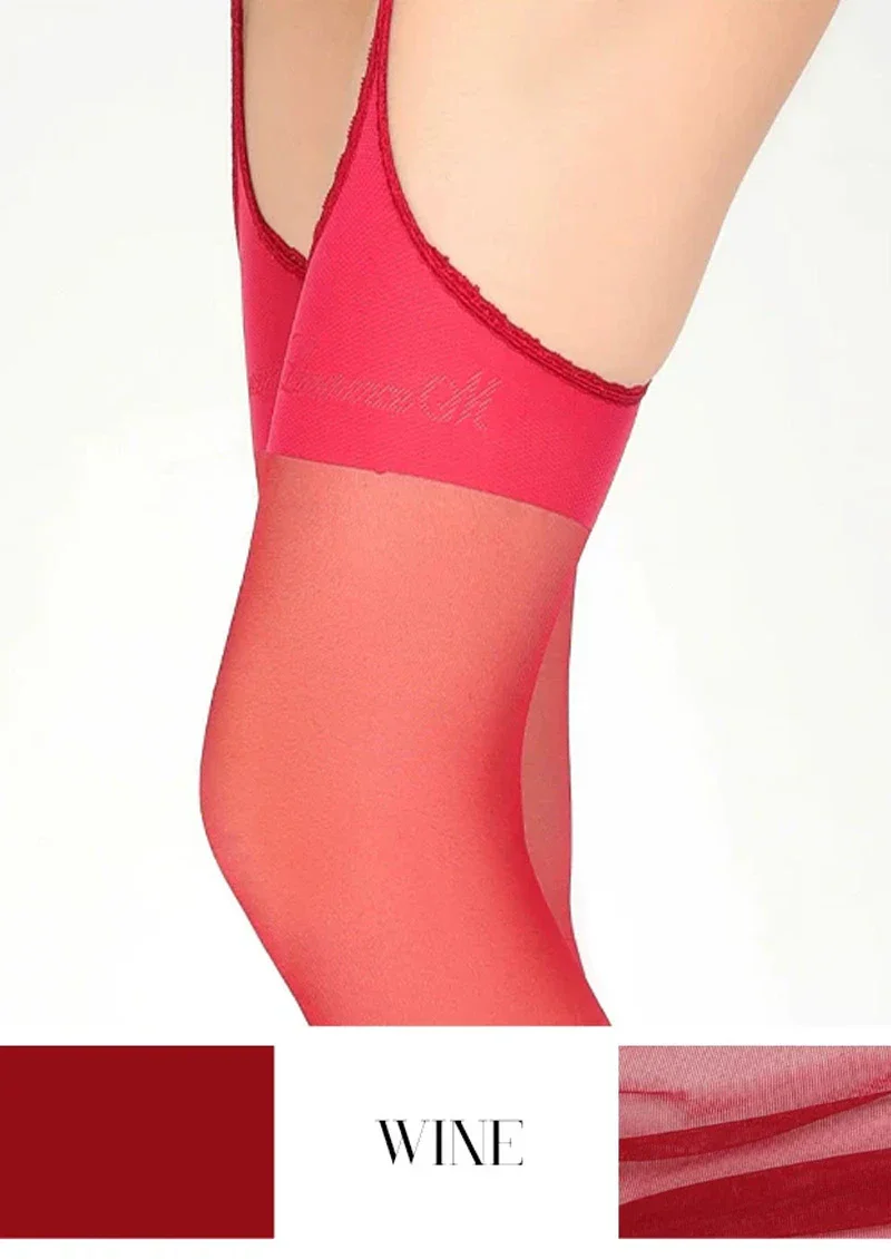 Viken Plan Four-Way Open-Crotch Lace Cut-Out Suspender Pantyhose Tights Hosiery - Image 13