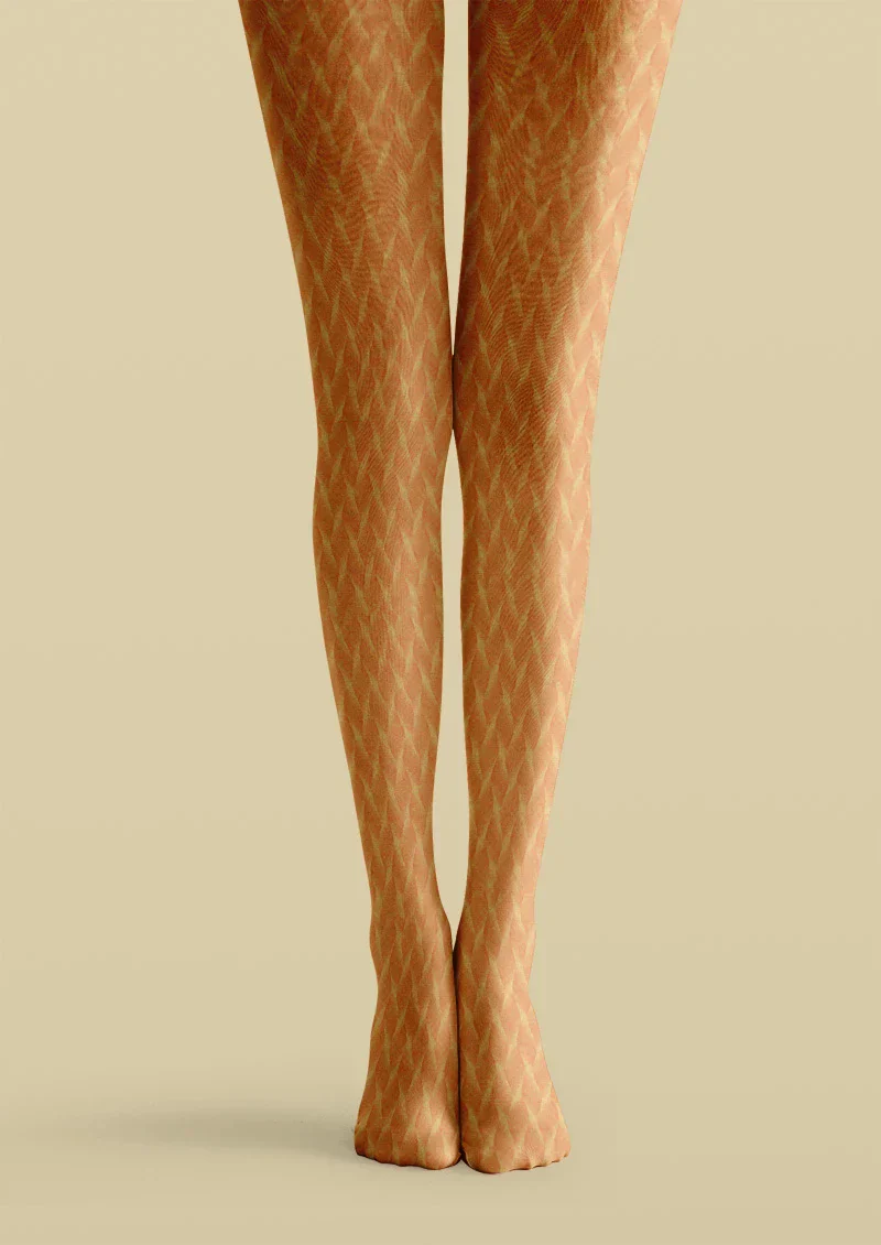 Viken Plan Nudenet Patterned Tights Hosiery Pantyhose - Image 2