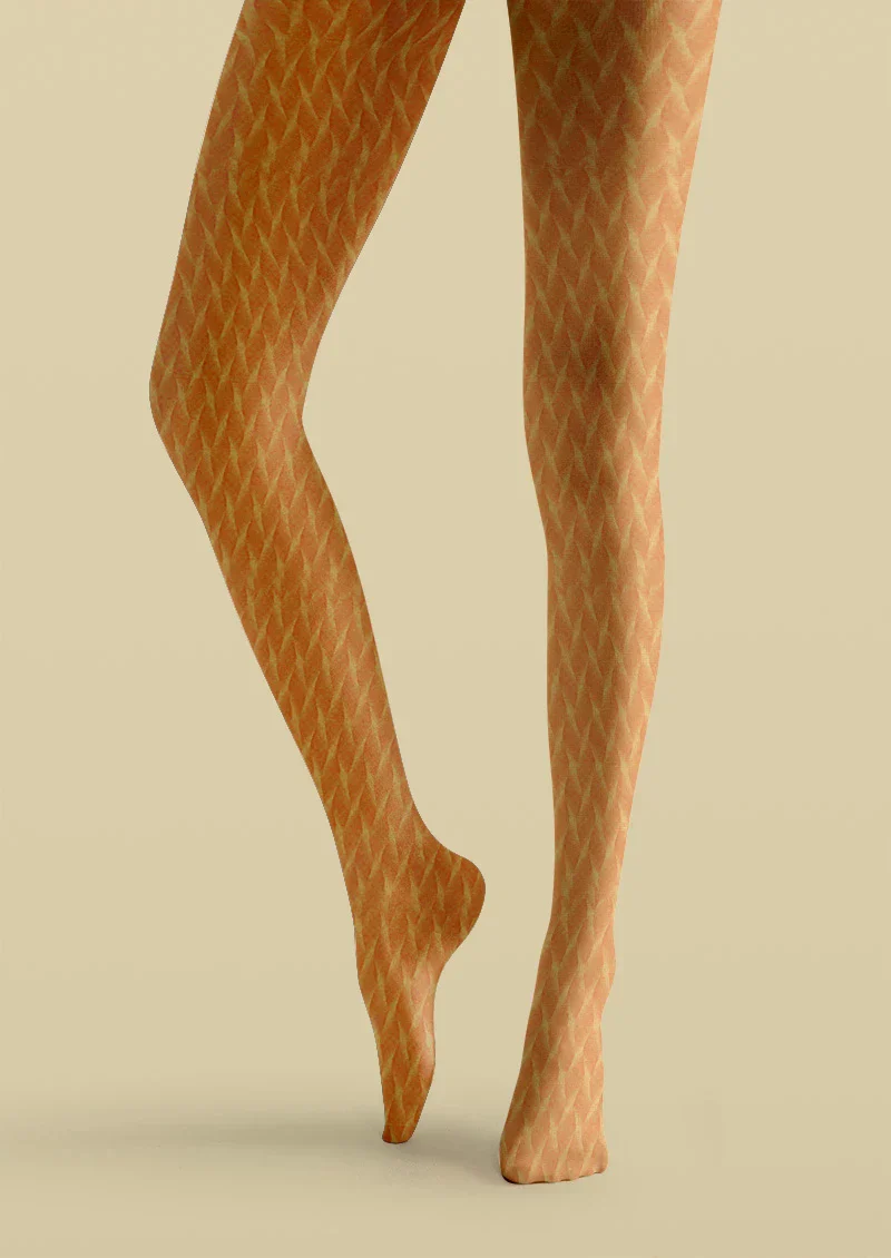 Viken Plan Nudenet Patterned Tights Hosiery Pantyhose - Image 3