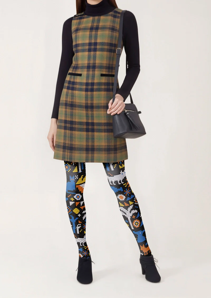 Viken Plan Quirkie Tights Hosiery Pantyhose - Image 3