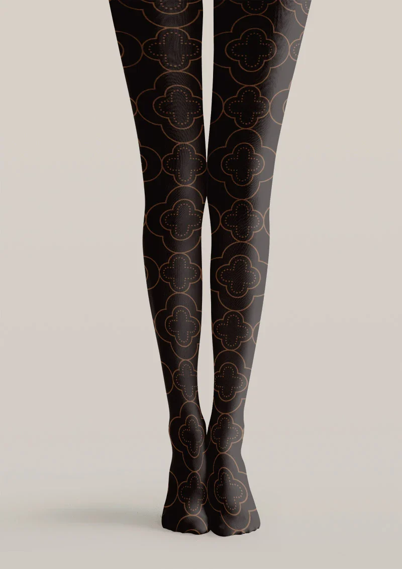 Viken Plan Golden Petal Tights Hosiery Pantyhose - Image 3