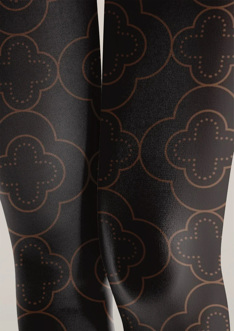 Viken Plan Golden Petal Tights Hosiery Pantyhose - Image 5