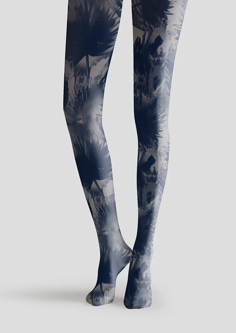 Viken Plan Inked Palm Tights Hosiery Pantyhose