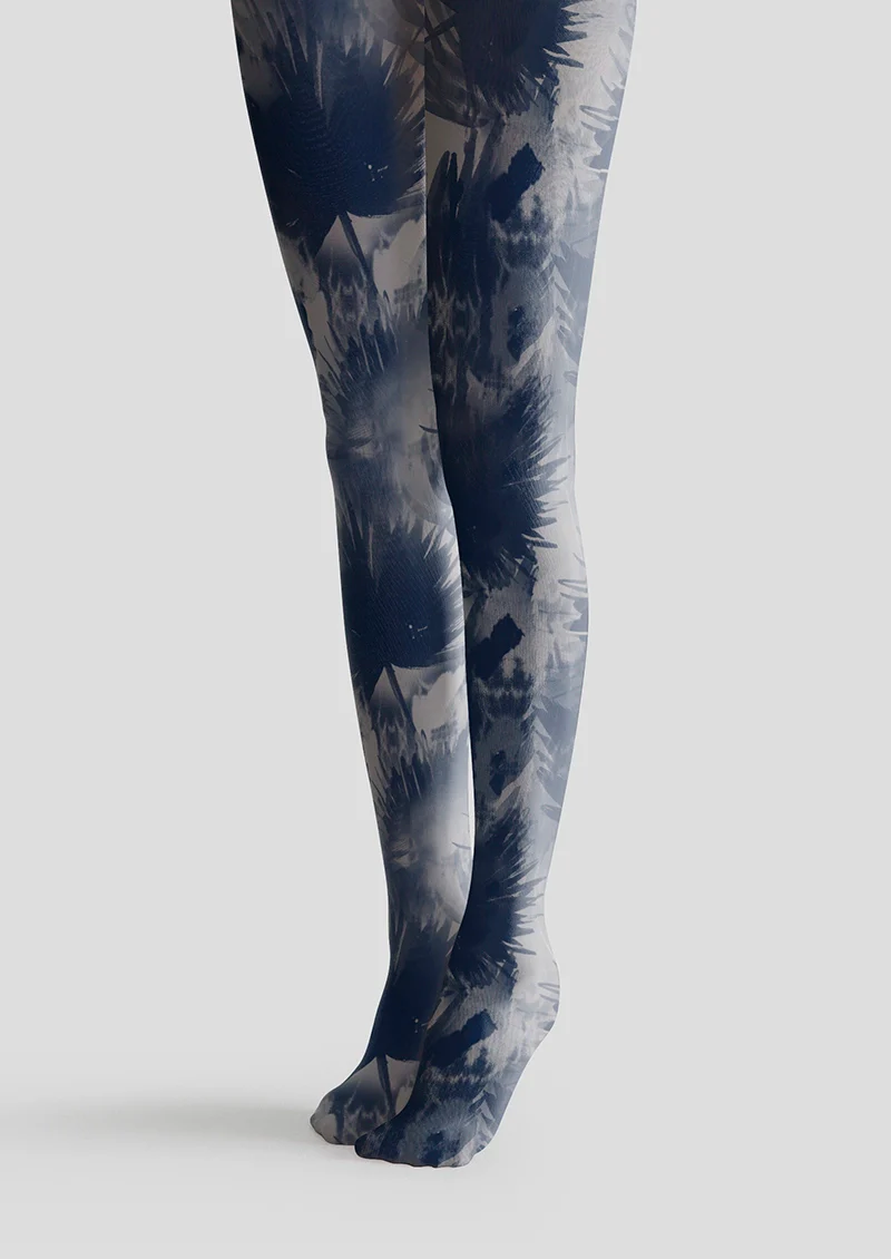 Viken Plan Inked Palm Tights Hosiery Pantyhose - Image 3