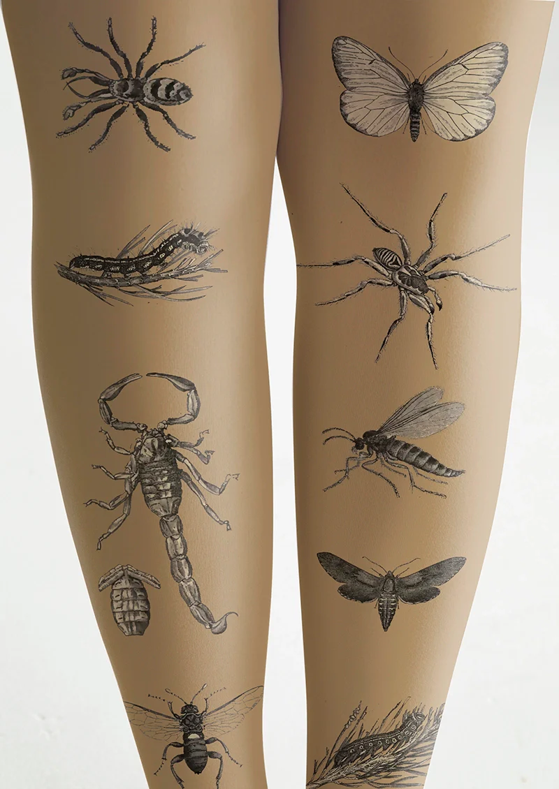 Viken Plan Insect Deconstruction Tights Hosiery Pantyhose - Image 5