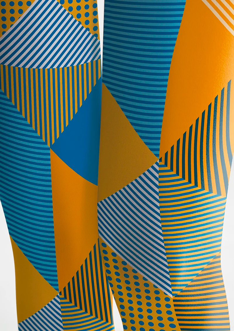 Viken Plan Lemon & Lakeside Tights Hosiery Pantyhose - Image 6