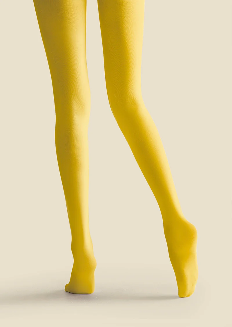 Viken Plan Leopard-print banana Tights Hosiery Pantyhose - Image 4