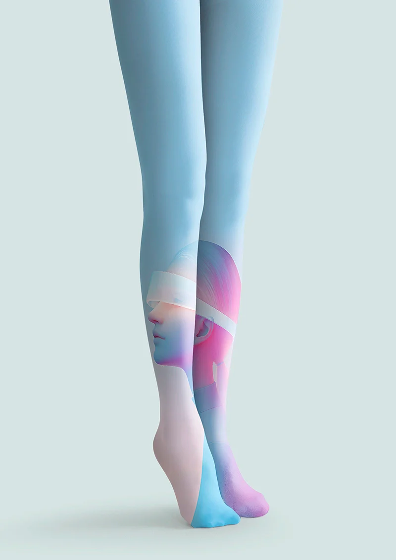 Viken Plan Cyber Girl Tights Hosiery Pantyhose