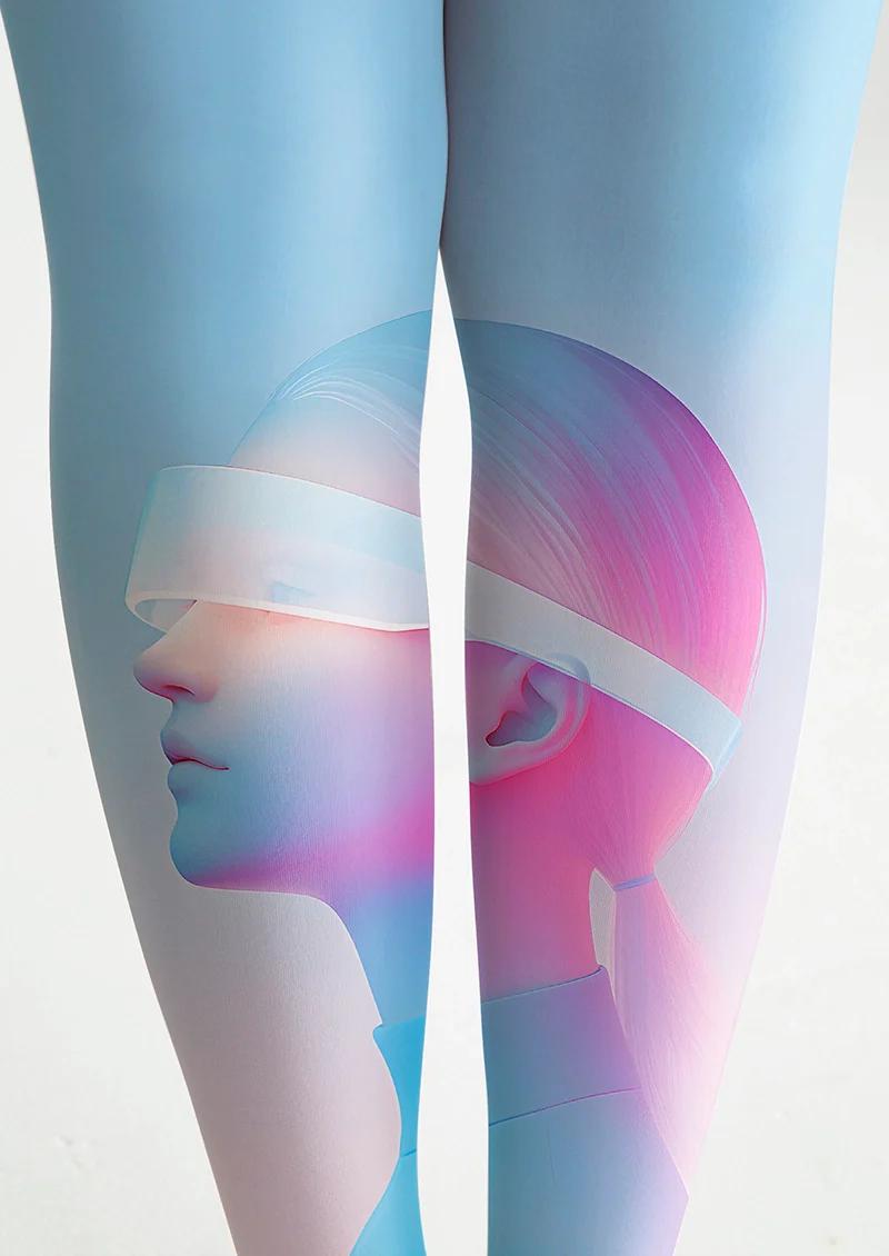 Viken Plan Cyber Girl Tights Hosiery Pantyhose - Image 5