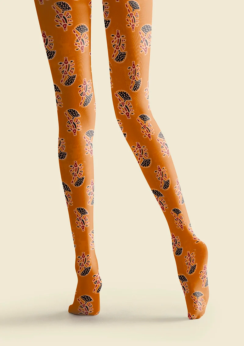 Viken Plan Memory petal Tights Hosiery Pantyhose - Image 4