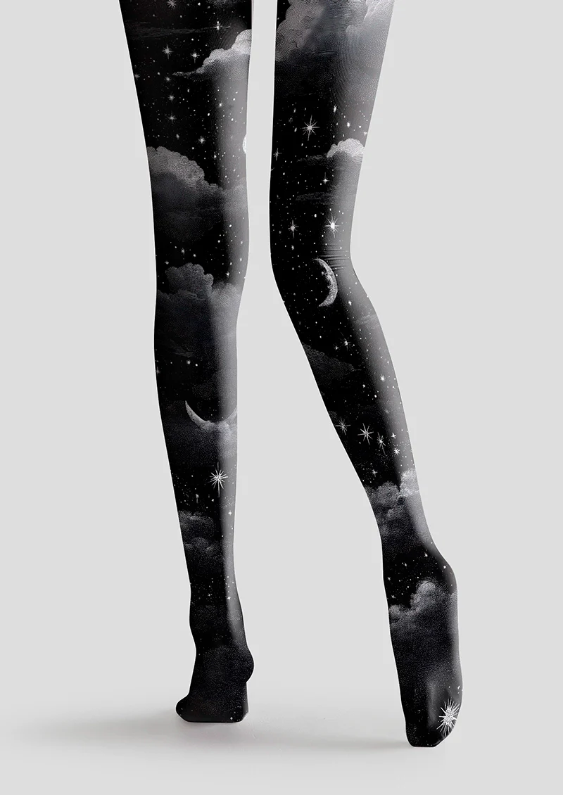 Viken Plan Night sky Tights Hosiery Pantyhose - Image 4