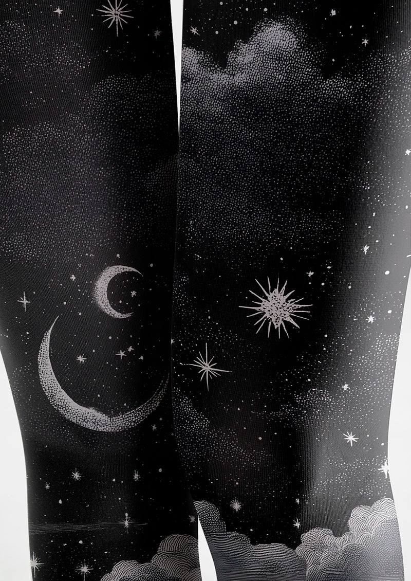 Viken Plan Night sky Tights Hosiery Pantyhose - Image 5