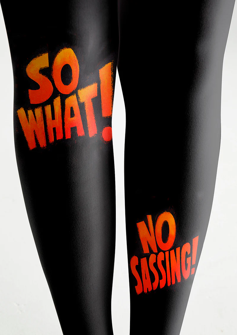 Viken Plan No Sassing Tights Hosiery Pantyhose - Image 5