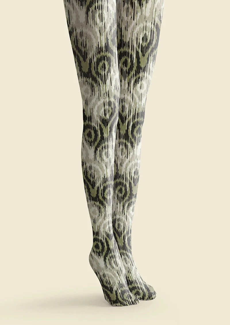 Viken Plan Nomadic Ikat Tights Hosiery Pantyhose - Image 3