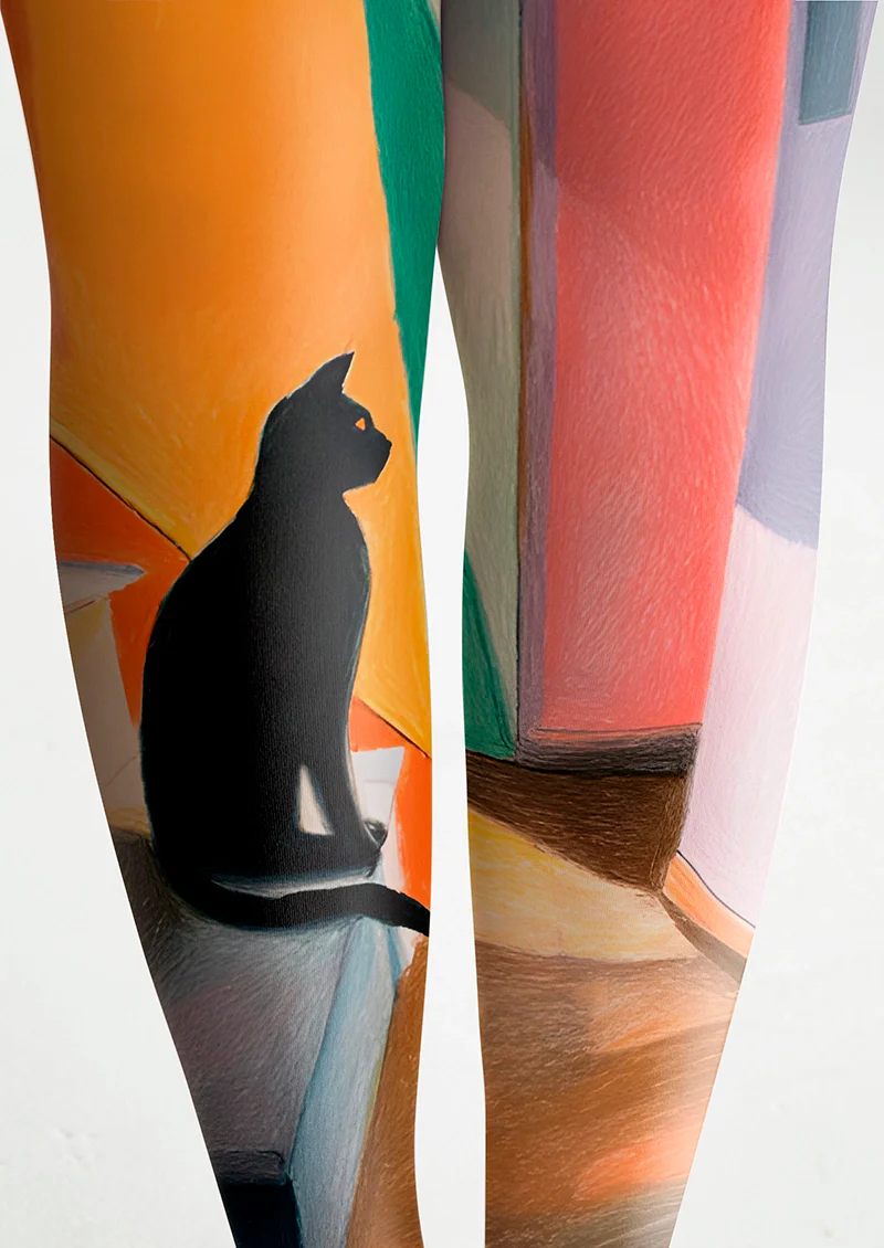 Viken Plan Phantom Cat Wonderland Tights Hosiery Pantyhose - Image 5