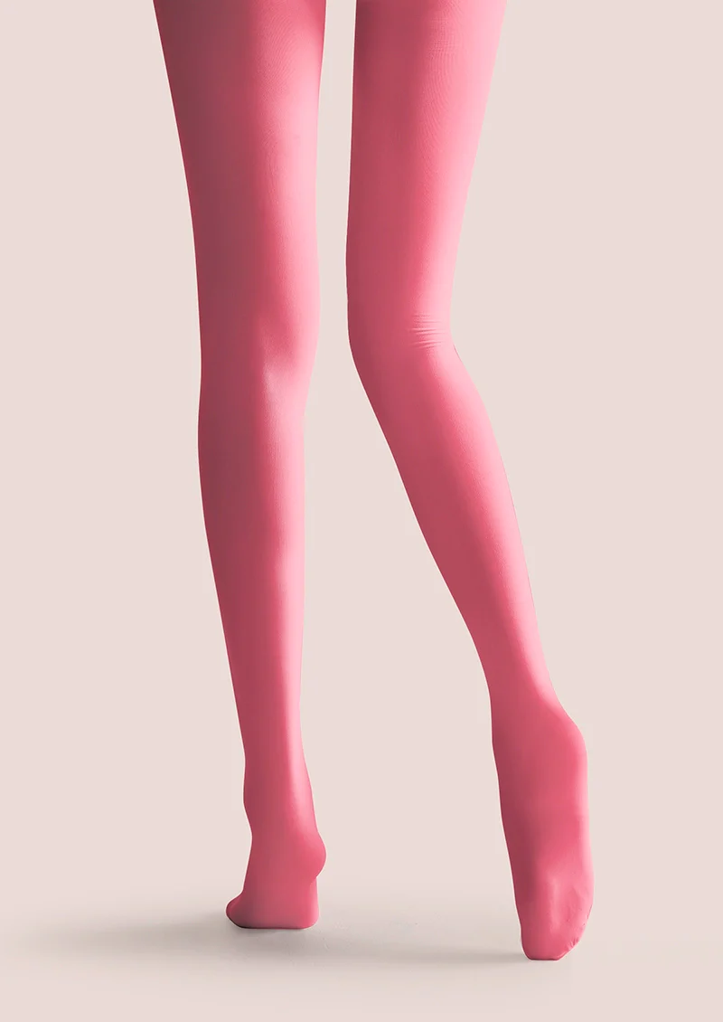 Viken Plan Playful Dog with Pink Tights Hosiery Pantyhose - Image 4