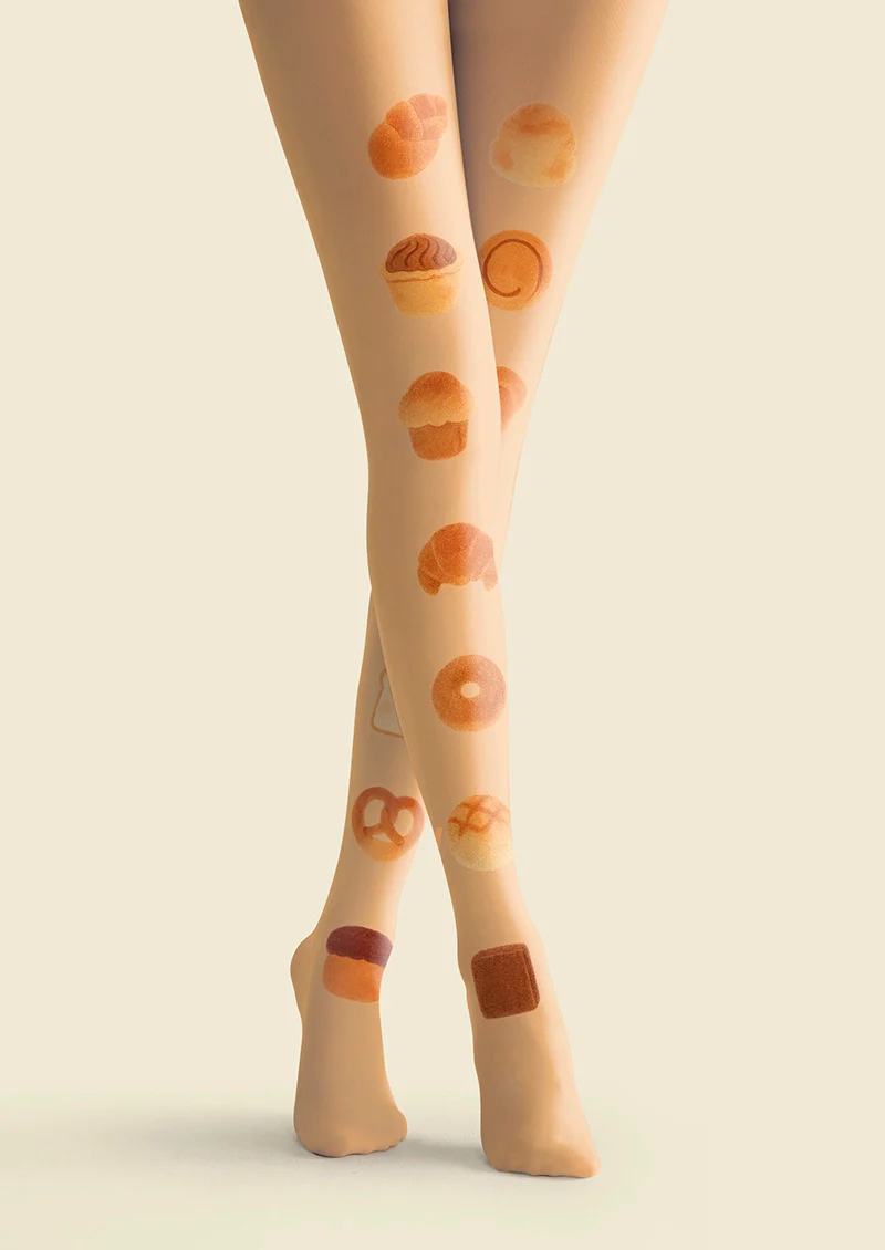 Viken Plan Bread Temptation Tights Hosiery Pantyhose - Image 3