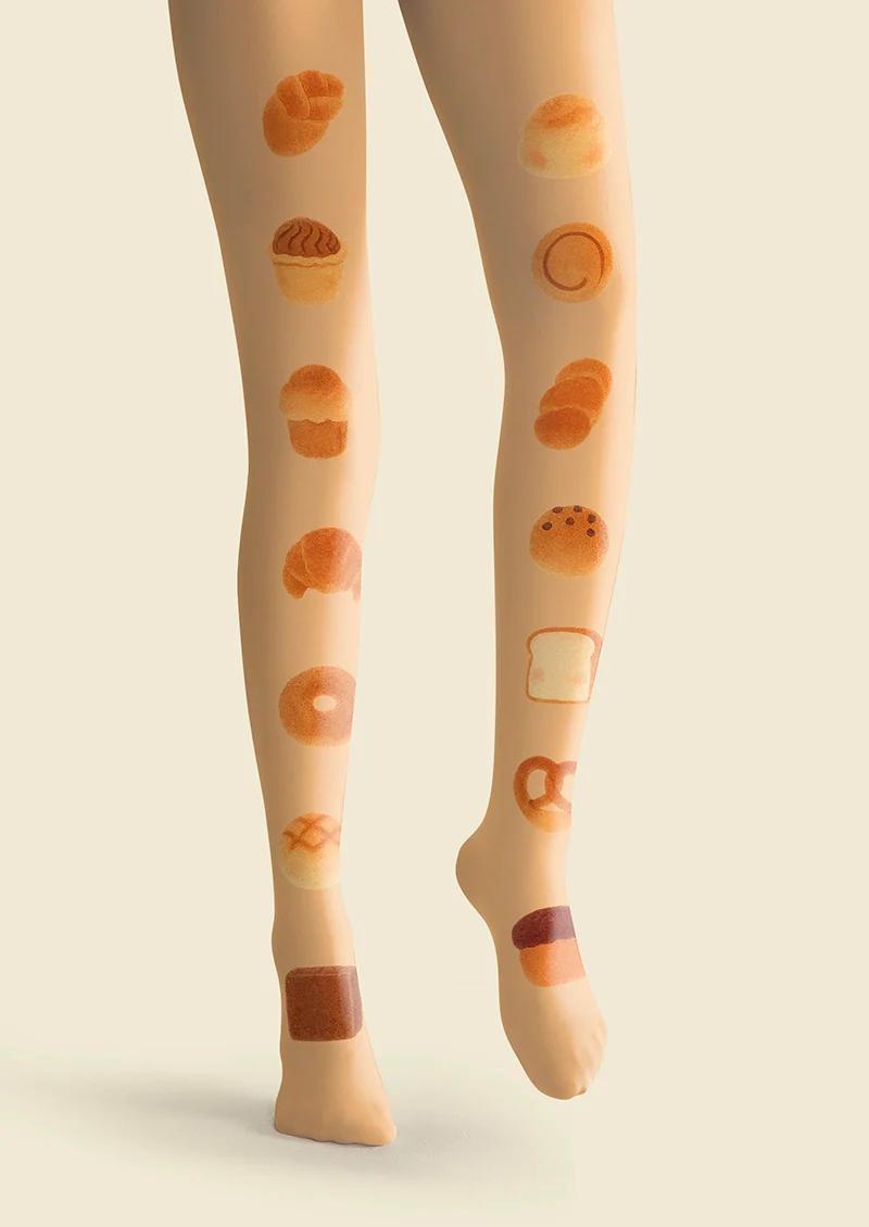 Viken Plan Bread Temptation Tights Hosiery Pantyhose - Image 4