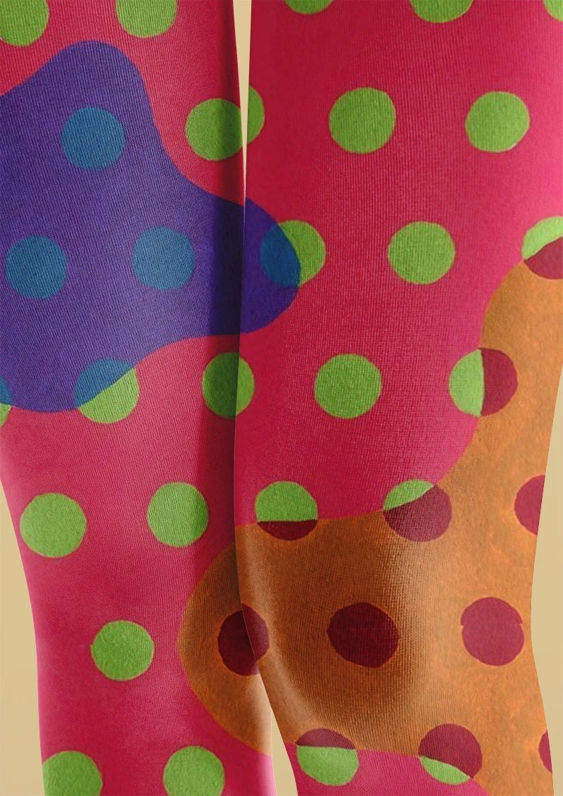 Viken Plan Polka Dot Tights Hosiery Pantyhose - Image 4