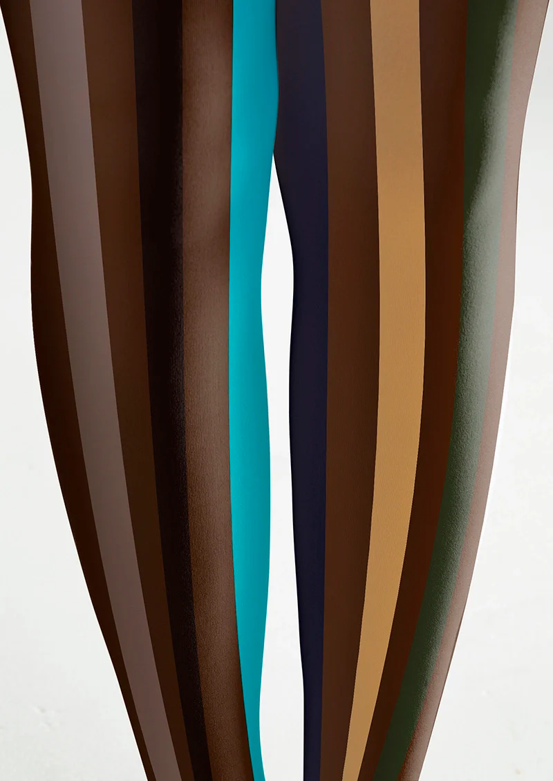 Viken Plan Dust Light Stripes Tights Hosiery Pantyhose - Image 7