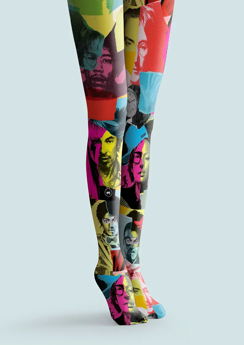 Viken Plan Pop Icons Tights Hosiery Pantyhose - Image 3