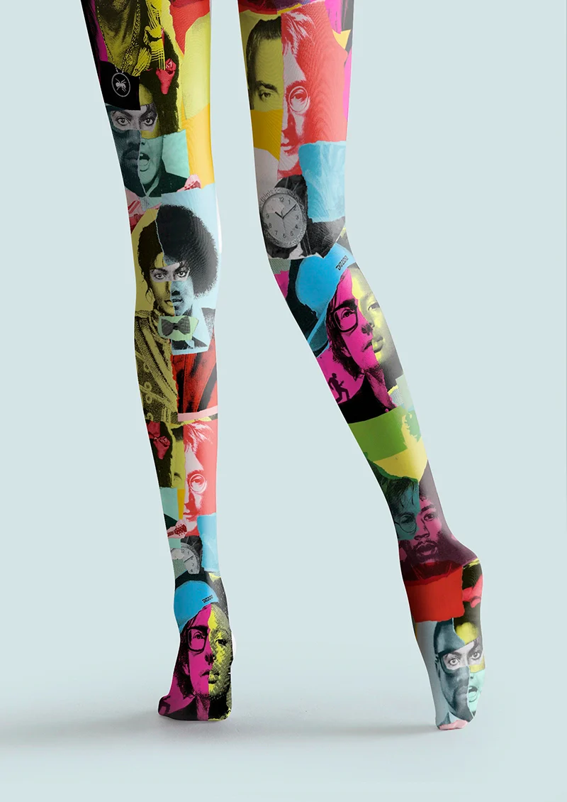 Viken Plan Pop Icons Tights Hosiery Pantyhose - Image 4