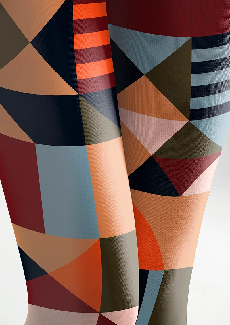 Viken Plan Gypsy Check Tights Hosiery Pantyhose - Image 8