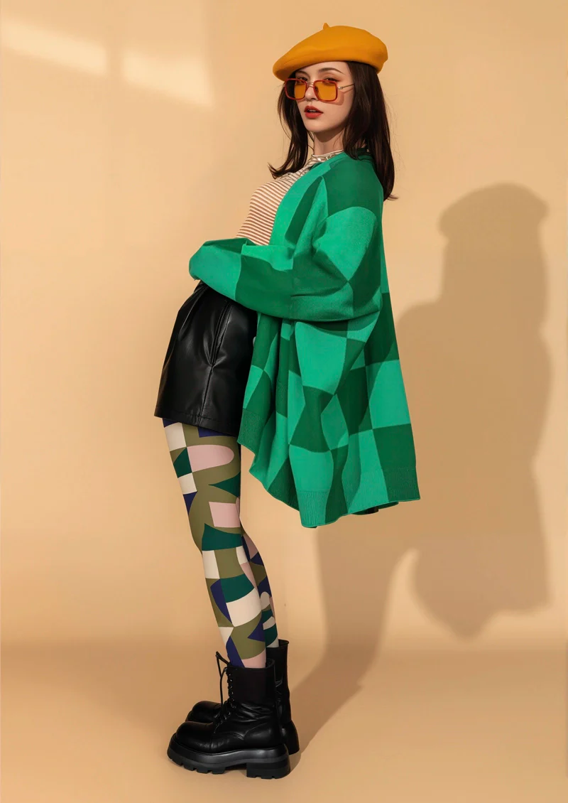 Viken Plan Camouflage Tights Hosiery Pantyhose - Image 2