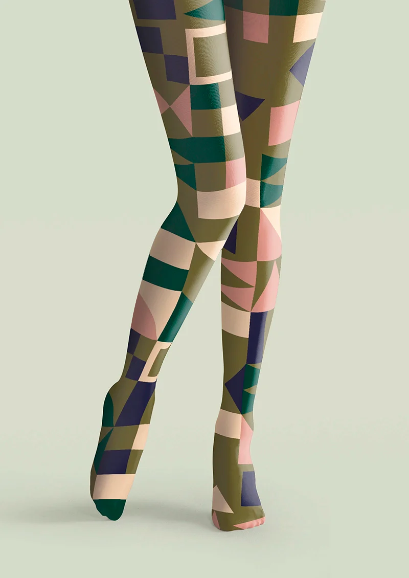Viken Plan Camouflage Tights Hosiery Pantyhose - Image 3