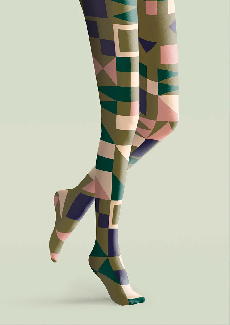 Viken Plan Camouflage Tights Hosiery Pantyhose - Image 4