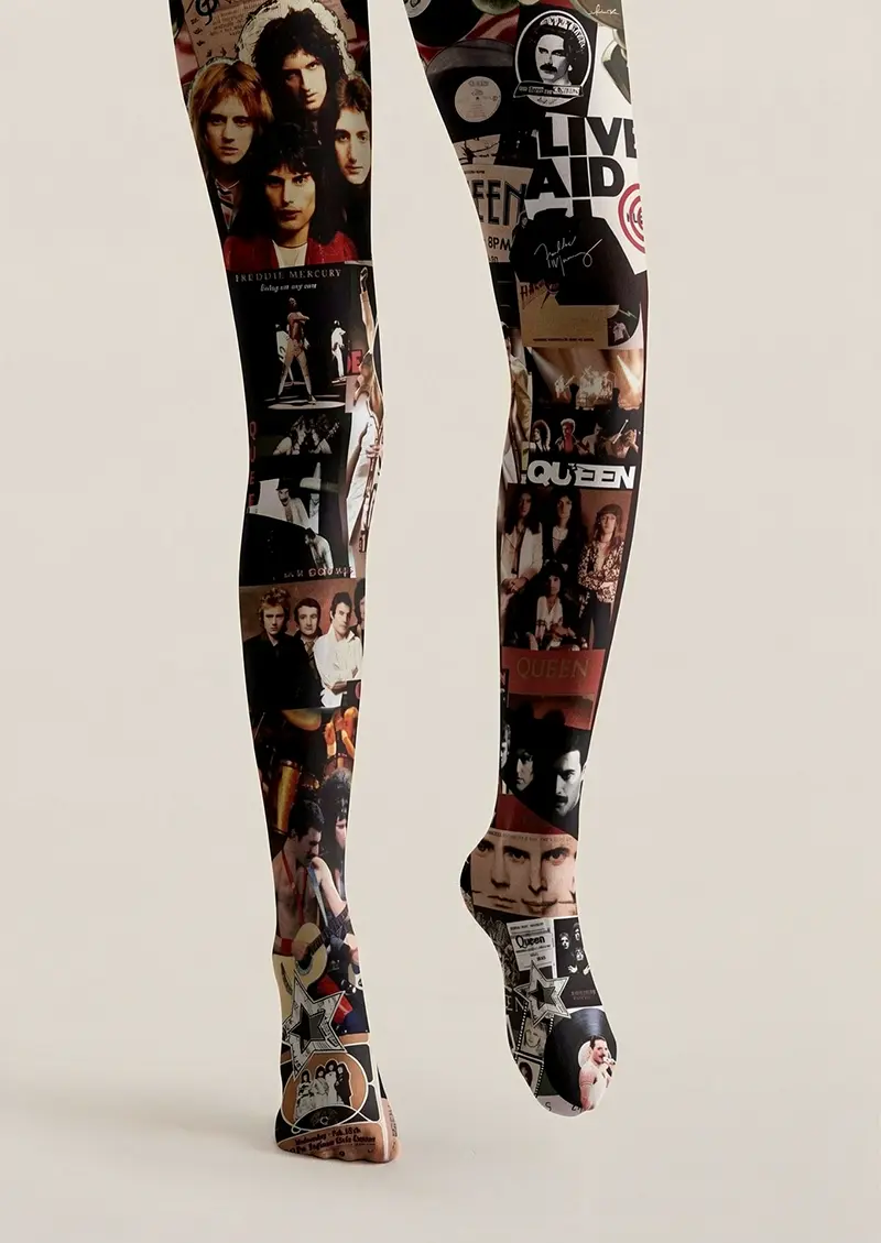 Viken Plan Queen Band Memories Tights Hosiery Pantyhose - Image 3