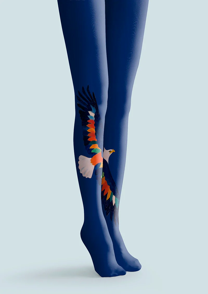 Viken Plan Rainbow Eagle Tights Hosiery Pantyhose - Image 3