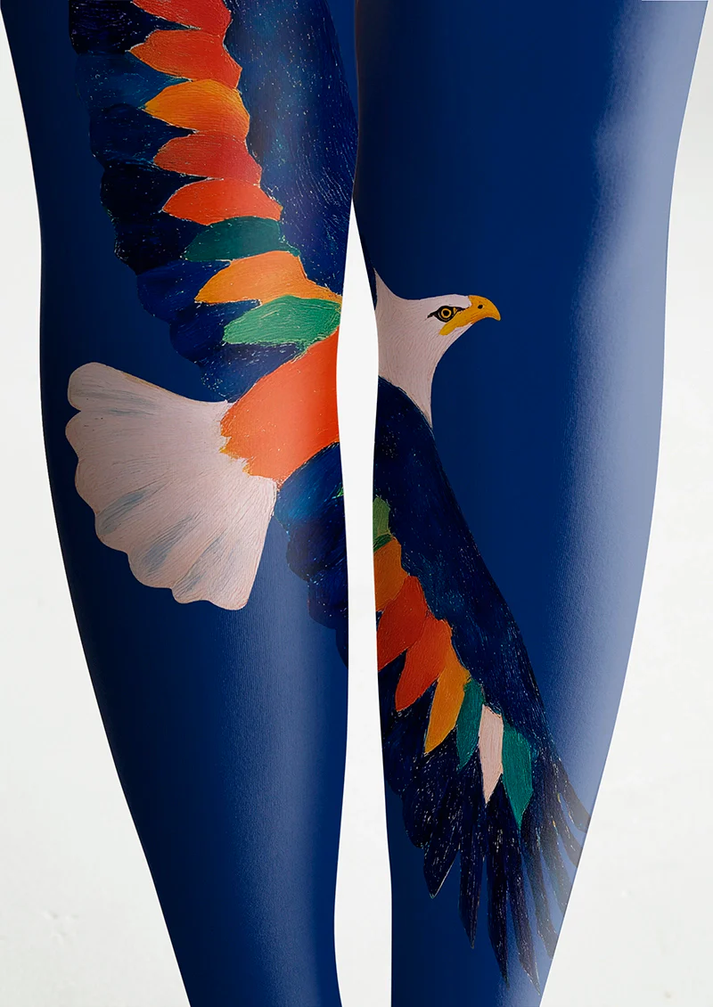 Viken Plan Rainbow Eagle Tights Hosiery Pantyhose - Image 5