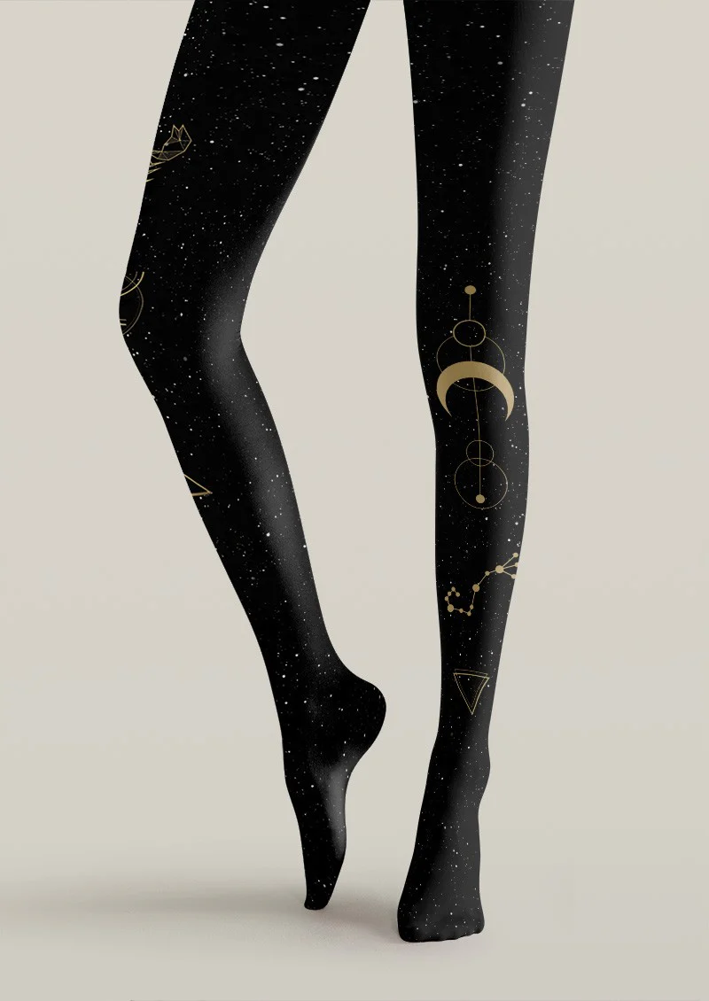 Viken Plan Scorpio Zodiac Tights Hosiery Pantyhose - Image 4