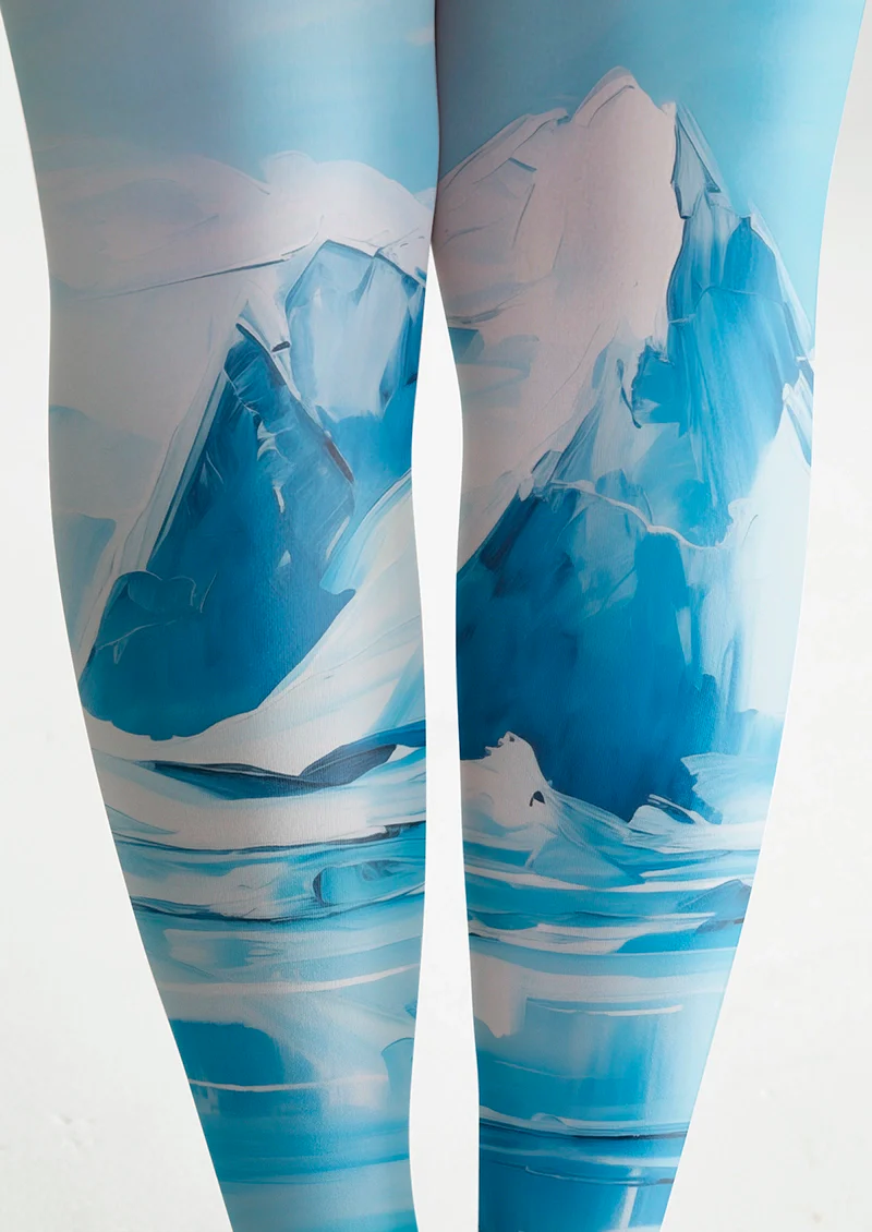 Viken Plan Snow Mountain Tights Hosiery Pantyhose - Image 5