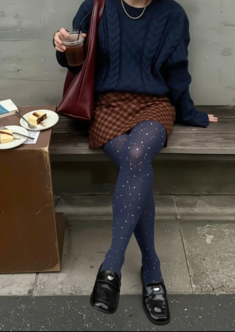 Viken Plan Starlight Tales Tights Hosiery Pantyhose - Image 2