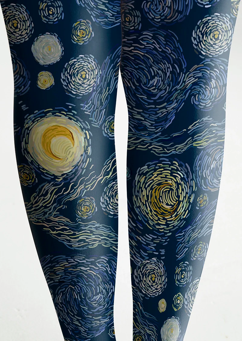 Viken Plan Starry Sky Tights Hosiery Pantyhose - Image 5