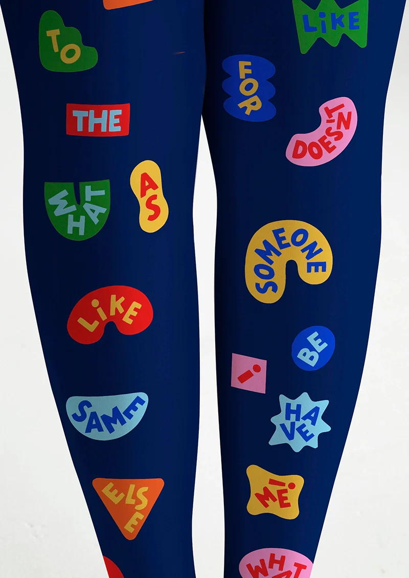 Viken Plan Tags Badges Tights Hosiery Pantyhose - Image 5