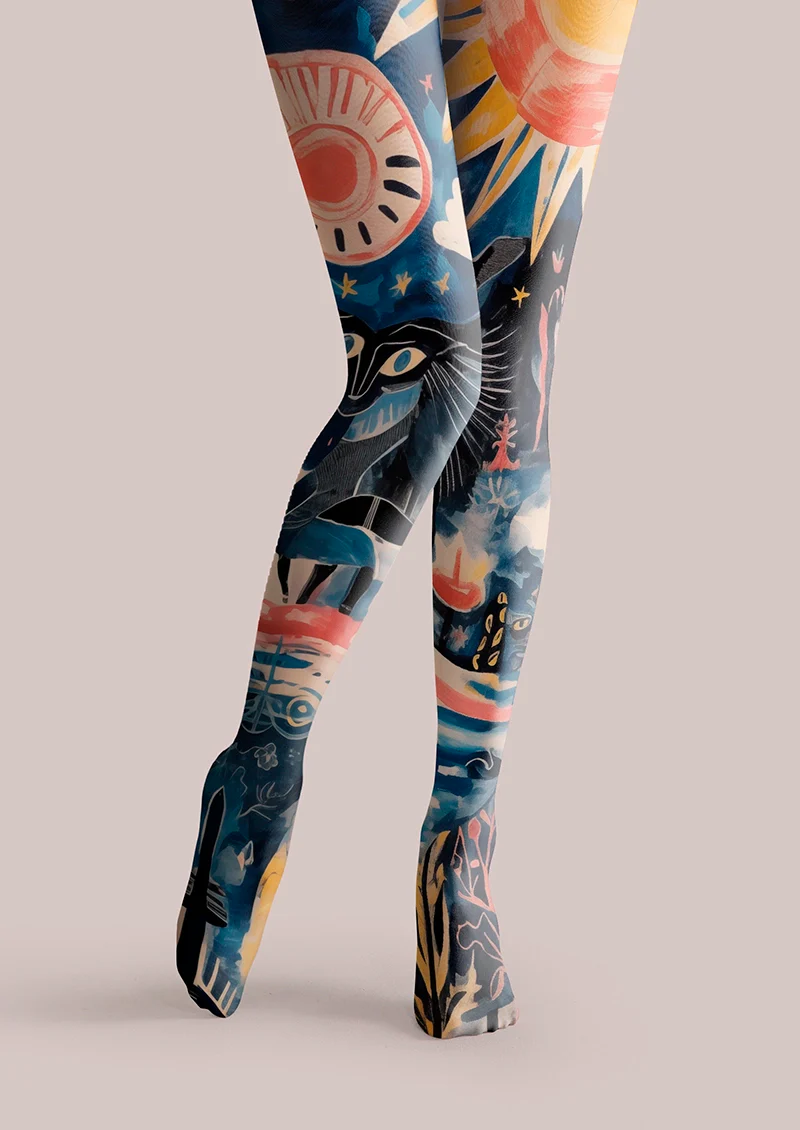 Viken Plan Twilight Interzone Tights Hosiery Pantyhose