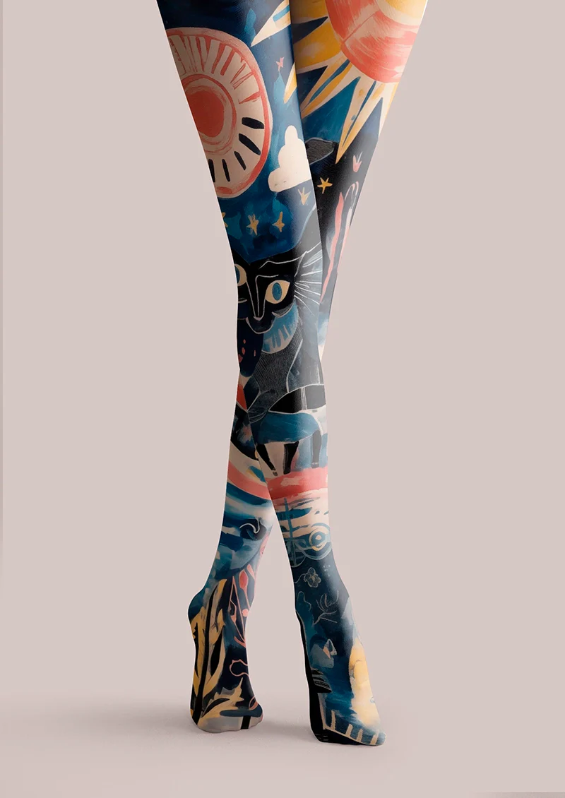 Viken Plan Twilight Interzone Tights Hosiery Pantyhose - Image 3