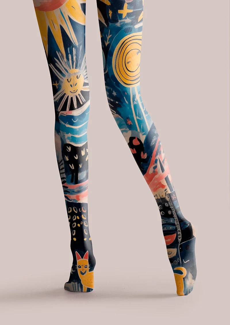 Viken Plan Twilight Interzone Tights Hosiery Pantyhose - Image 4