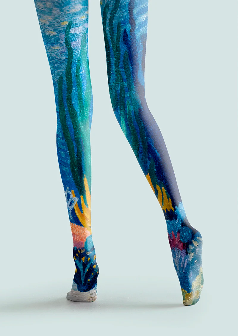 Viken Plan Underwater World Tights Hosiery Pantyhose - Image 4