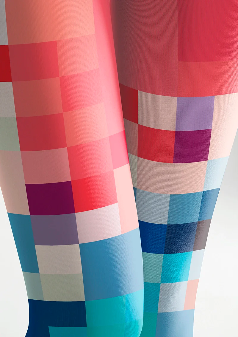 Viken Plan Bounce Geometry Tights Hosiery Pantyhose - Image 6