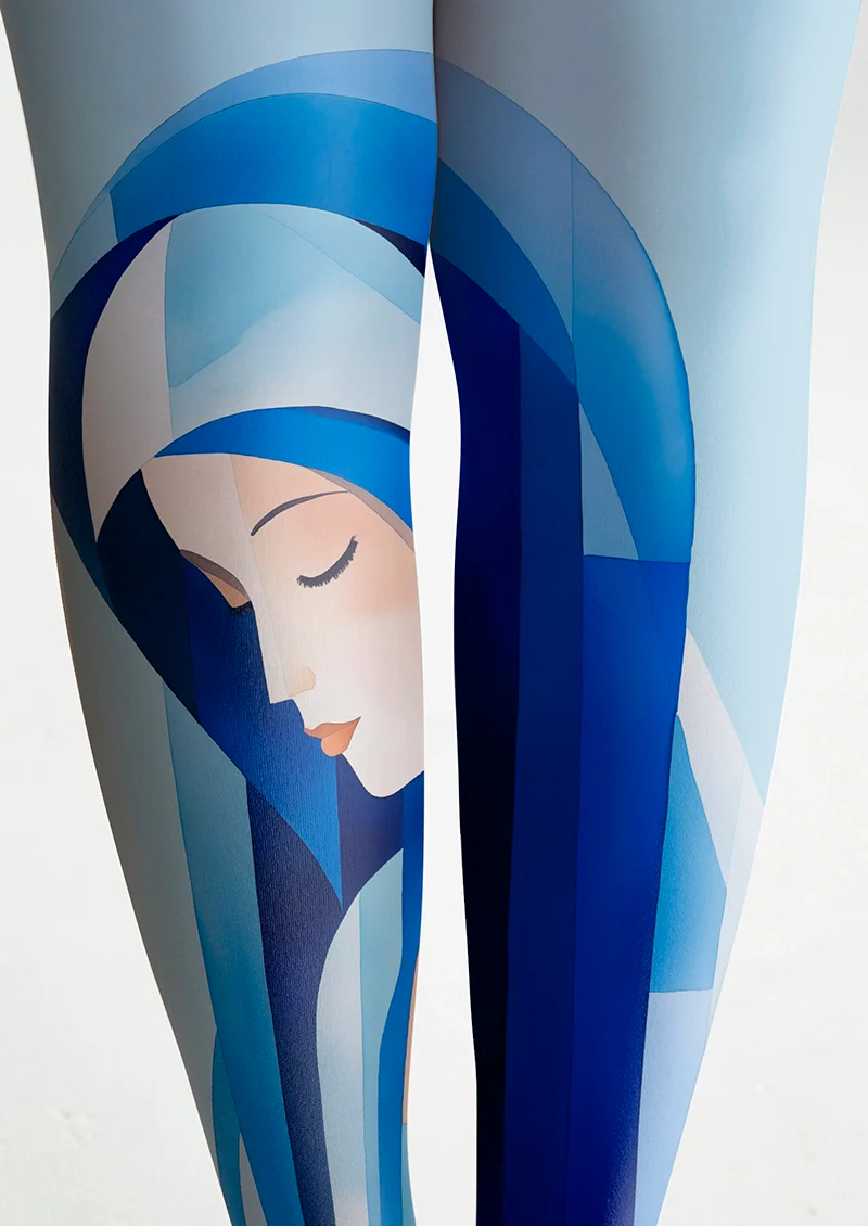 Viken Plan Virgin Mary’s Subtle Radiance Tights Hosiery Pantyhose - Image 5