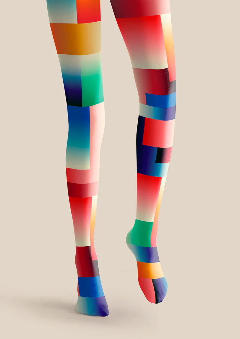 Viken Plan Iridescent Reverie Tights Hosiery Pantyhose - Image 5