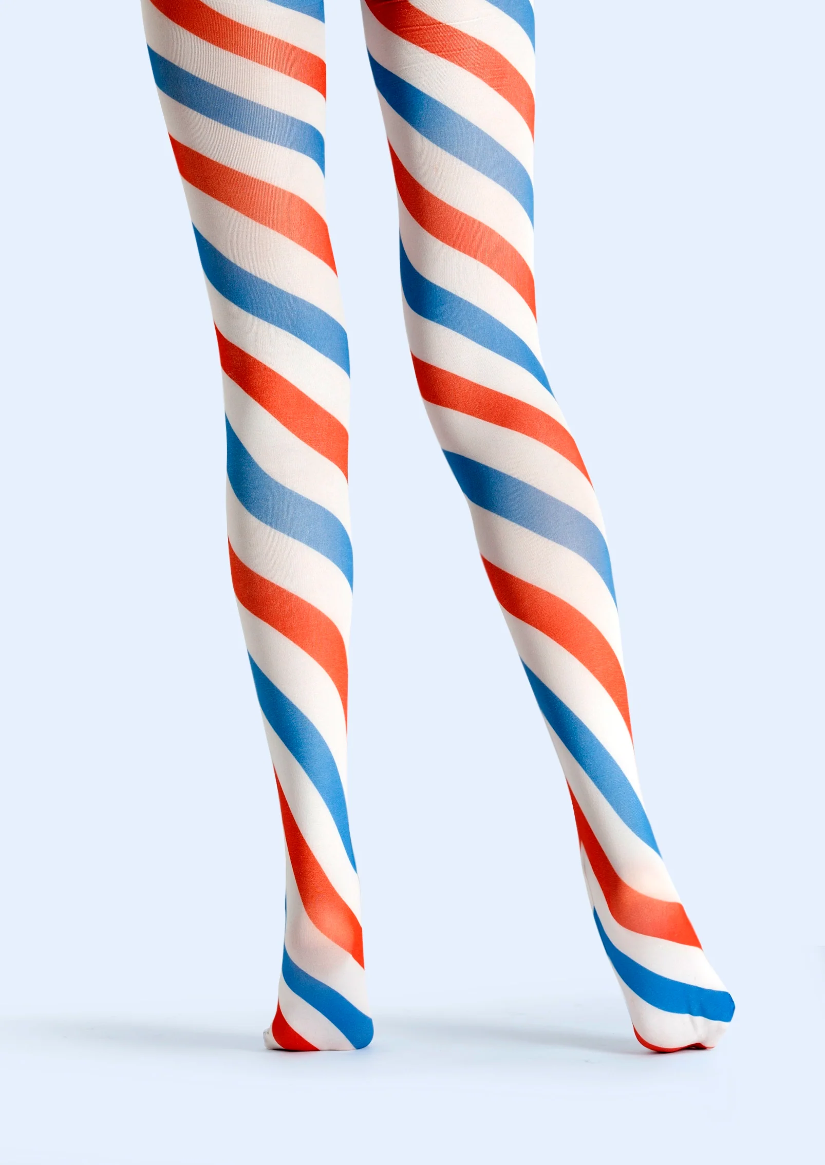 Viken Plan PopArt Print Tights Color Stripe Pantyhose/Tights [AnimalMedal] - Image 3
