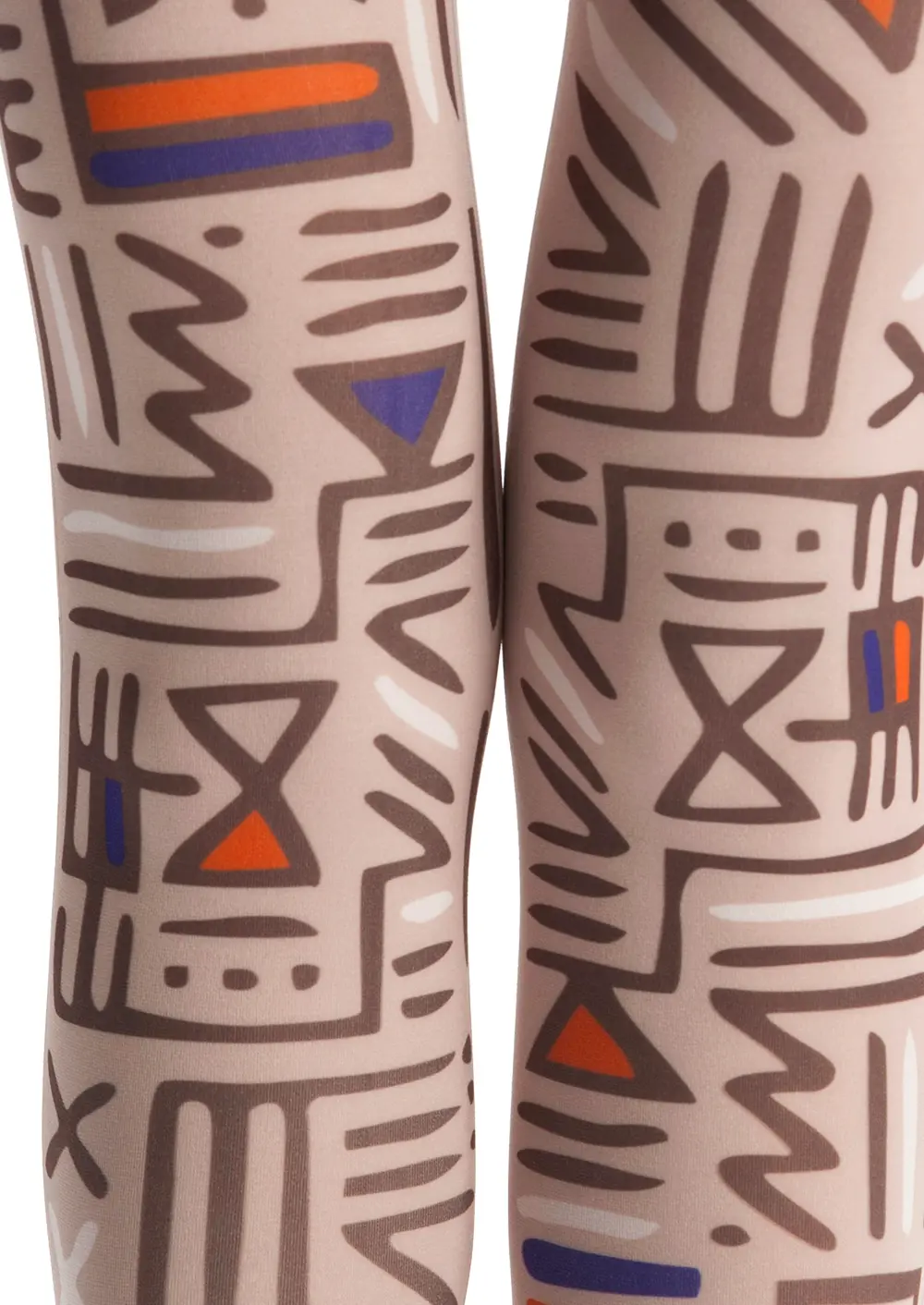 Viken Plan Archaic Symbol Retro Art Tights Hosiery Pantyhose - Image 5