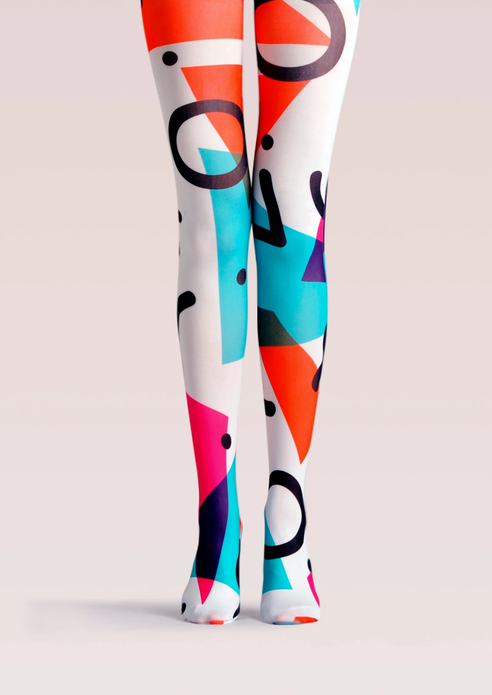 Viken Plan Bouncy Fun Circle Tights Hosiery Pantyhose - Image 3